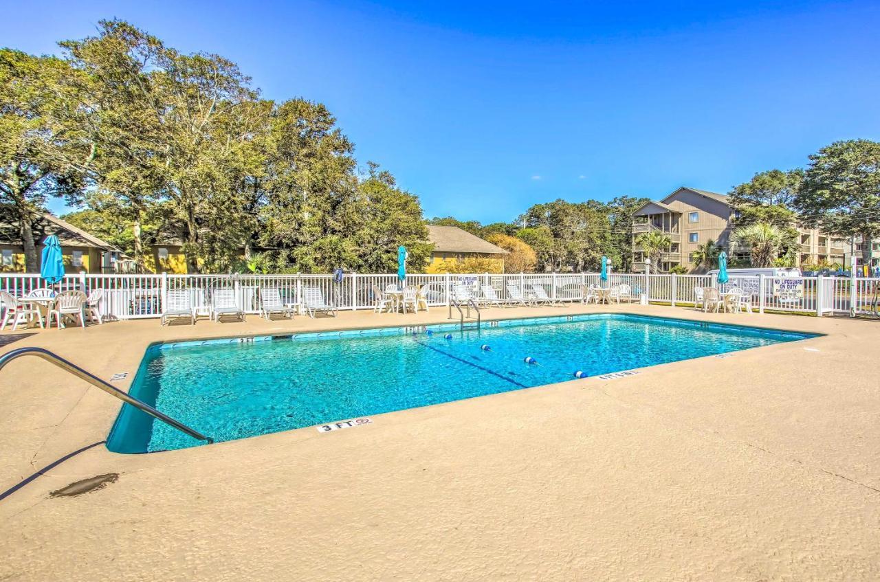 Myrtle Beach Condo With Balcony Walk To Beach! Exteriör bild