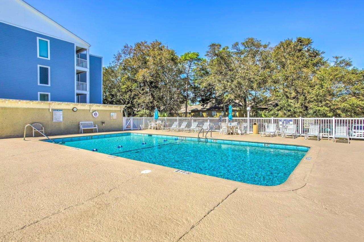Myrtle Beach Condo With Balcony Walk To Beach! Exteriör bild