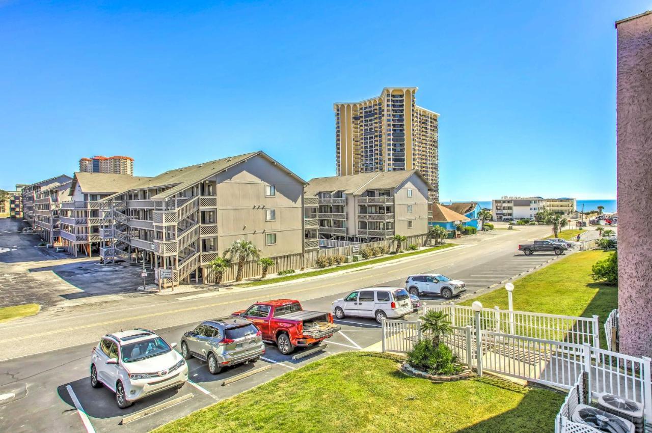 Myrtle Beach Condo With Balcony Walk To Beach! Exteriör bild