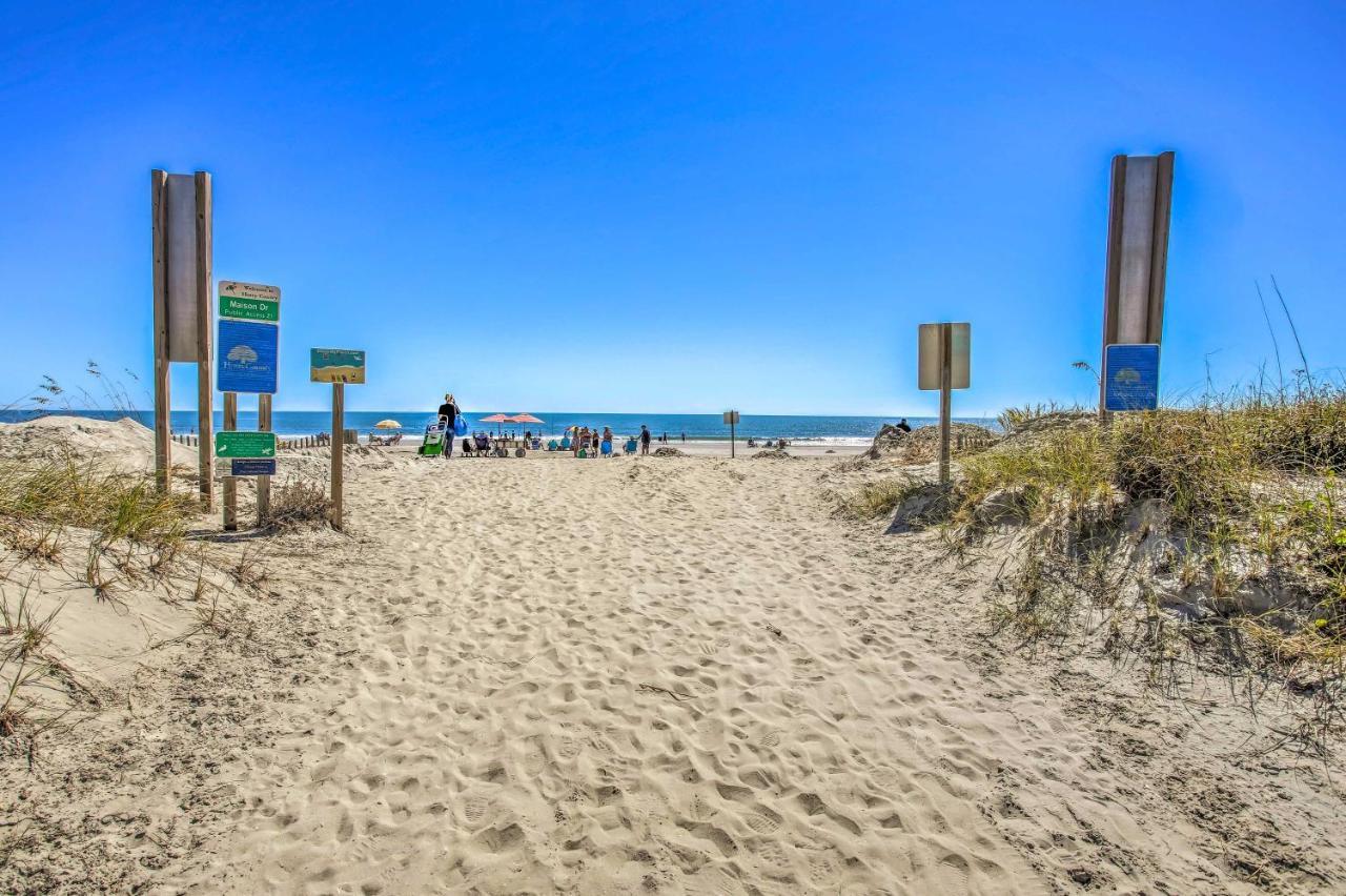 Myrtle Beach Condo With Balcony Walk To Beach! Exteriör bild