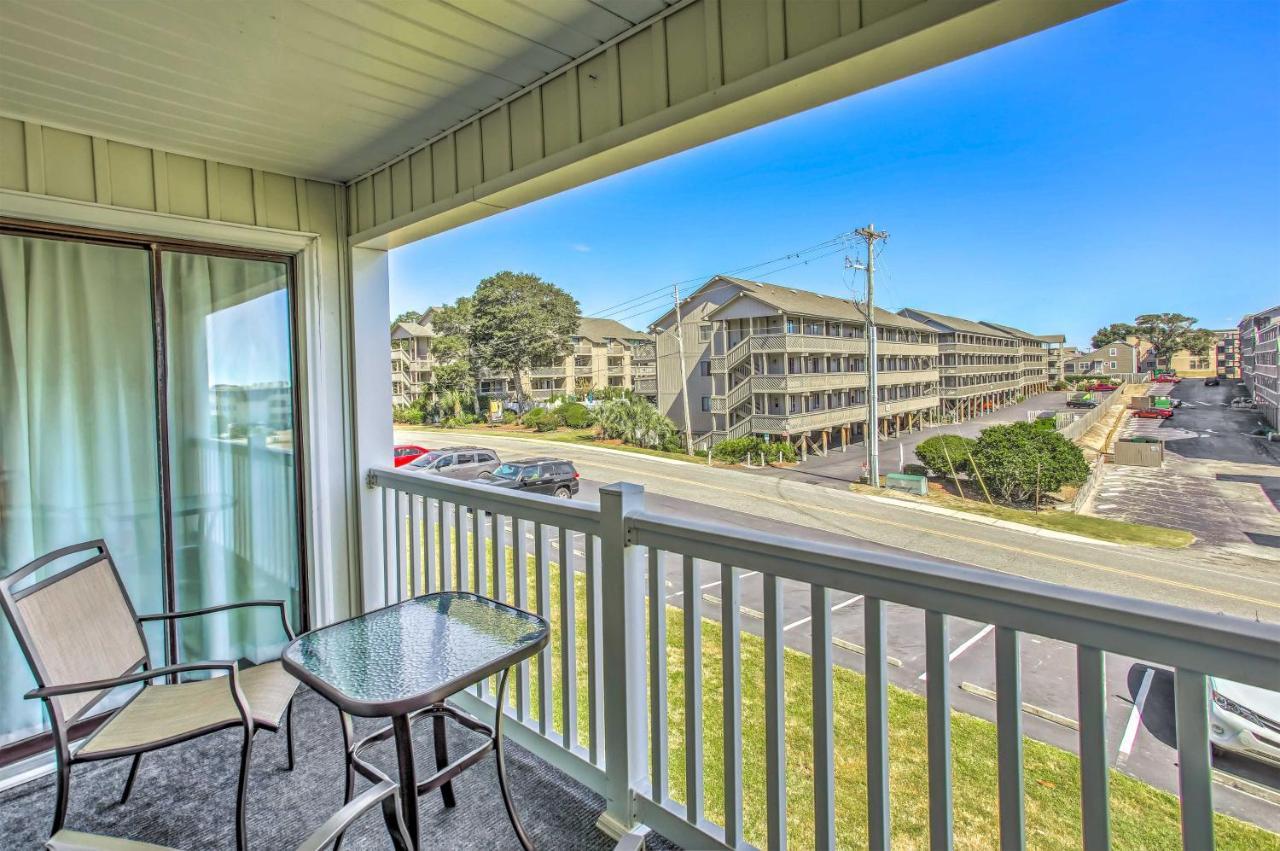 Myrtle Beach Condo With Balcony Walk To Beach! Exteriör bild
